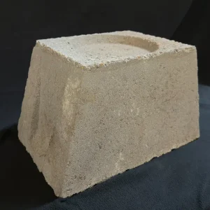 Pier: Concrete 8"x 9" x 14.5" Trapizoid Cap - Solid