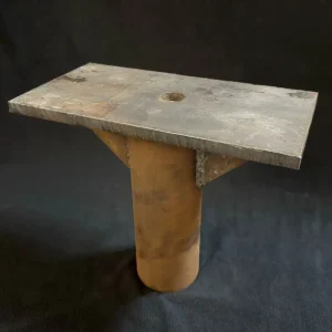 Steel Pier T-Top with Hole